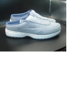 Ryka Women's 7M New Aura Mule Slip On Mules Sneakers Comfort Sea Blue